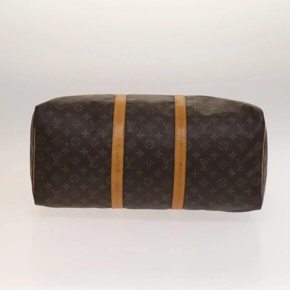 LOUIS VUITTON Monogram Keepall 50 Boston Bag M41426 LV Auth 137093 - Picture 7 of 16